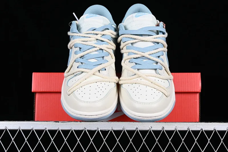 All Categories Nk SB Dunk Series Nk SB Dunk Low Low-top sneakers Nk Dunk Low Summer Stars Sea Salt Milk Ice Customized version of deconstructed strap casual sneakers DD1503-123